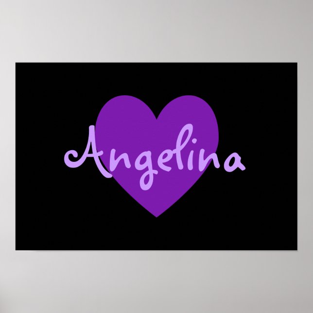 Angelina i Lila Poster (Framsidan)