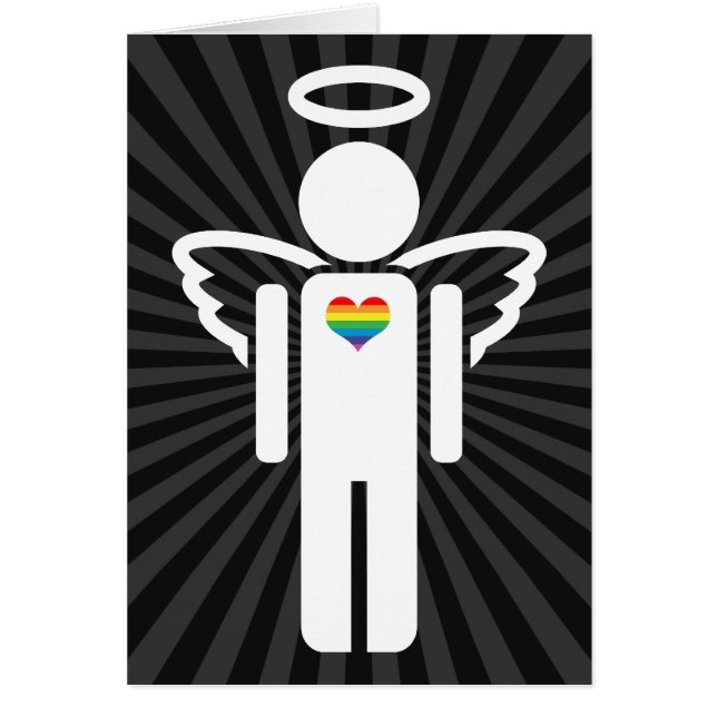 angelion. hälsningskort (Framsidan)