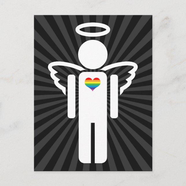 angelion. vykort (Framsida)