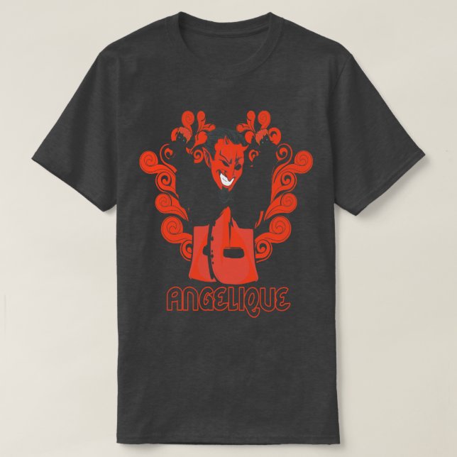Angelique Djävulen Mephistopheles T Shirt (Design framsida)