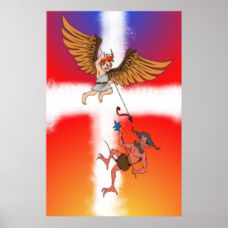 angelisk strid poster