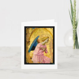 Ängeljulen för Fra Angelico noterar kortet Helgkort