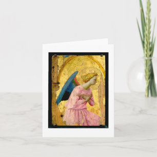 Ängeljulen för Fra Angelico noterar kortet Helgkort