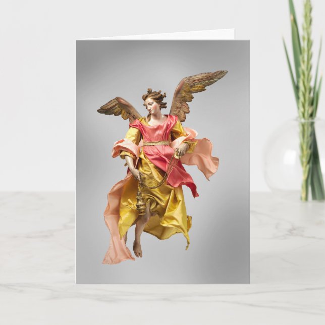 Ängeljulkort Helgkort (Framsida)