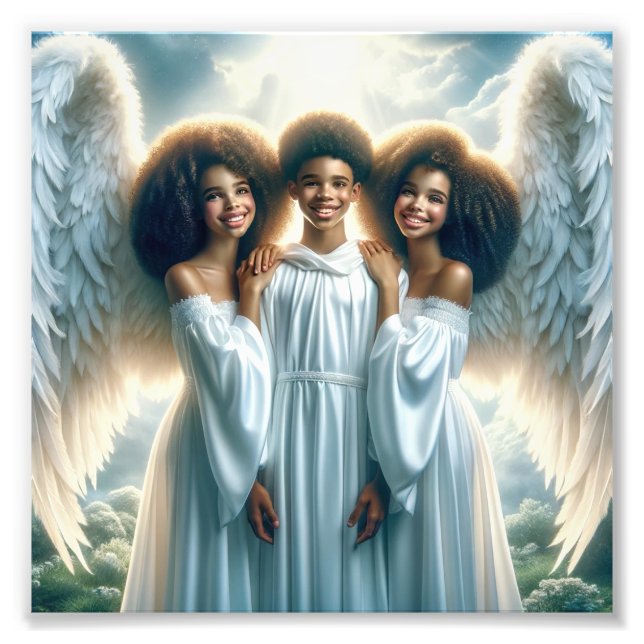 Angelkidz Photo Utvidgning Fototryck (Framsidan)