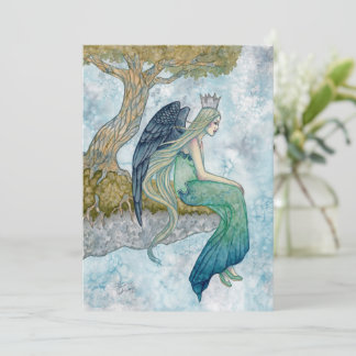 Ängelkonst av Holly Durr  Tack Kort