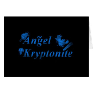 Ängelkryptonitelogotyp OBS Kort