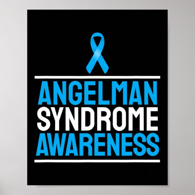 Angelman Syndrome Awareness Disease Poster (Framsidan)