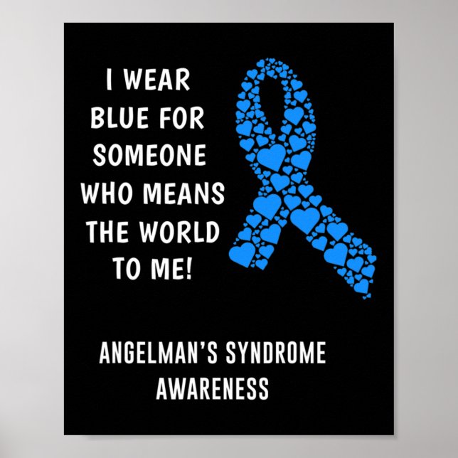 Angelman Syndrome Awareness Poster (Framsidan)