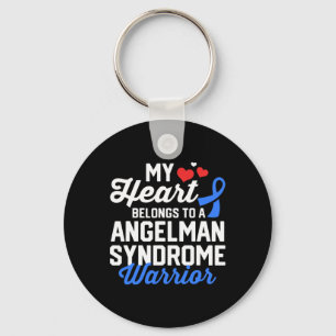 Angelman Syndrome Warrior Survivor Support Awarene Nyckelring