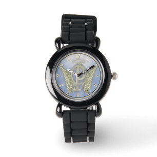 ÄngelMonogram för brev P Armbandsur