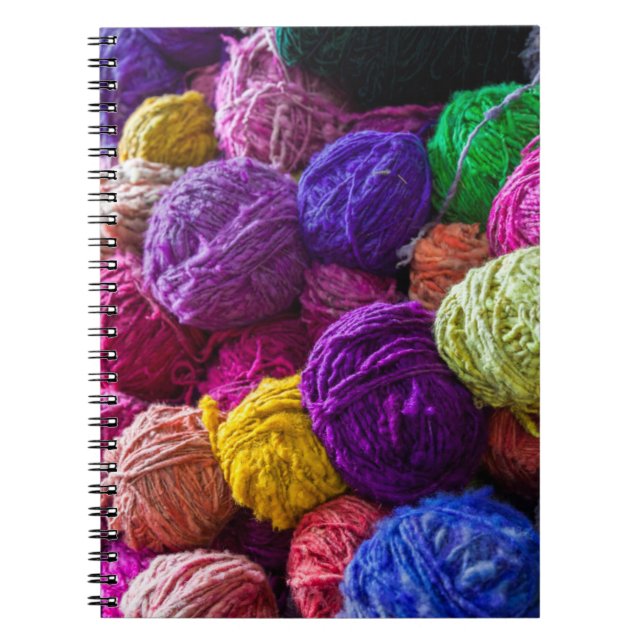 Angelmos hamnmarknad anteckningsbok med spiral (Framsidan)