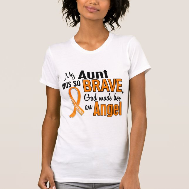 ÄngelmosterLeukemia T-shirt (Framsida)