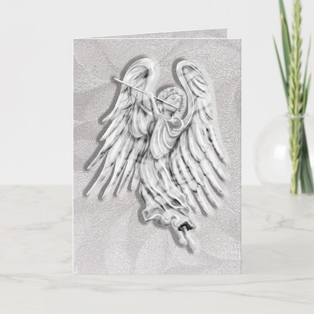 Ängelmusik Helgkort (Framsida)