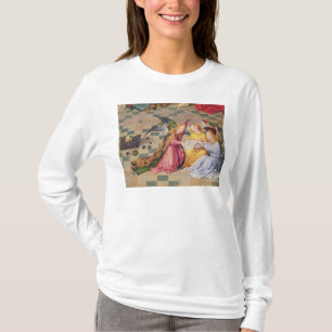 Ängelmusiker från höger panel av altarpiecen tee shirt