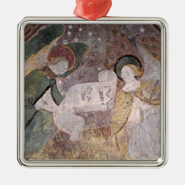 Ängelmusiker Julgransprydnad Metall (Framsidan)