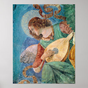 Ängelmusiker Poster