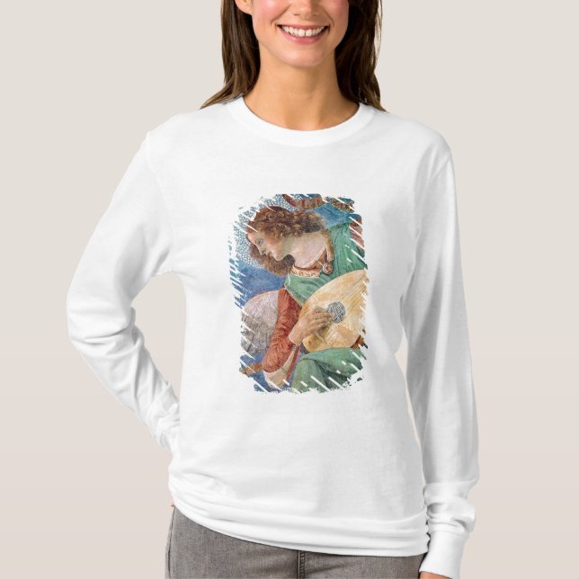 Ängelmusiker Tee Shirt (Framsida)