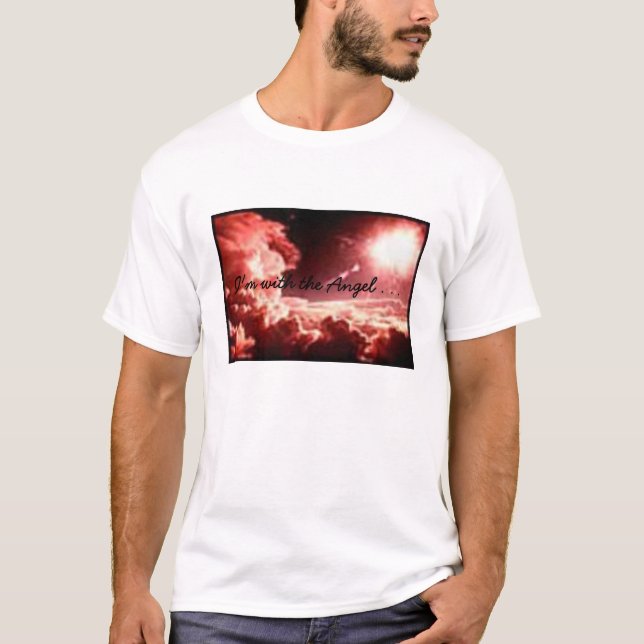 Ängeln älskar mig t shirt (Framsida)