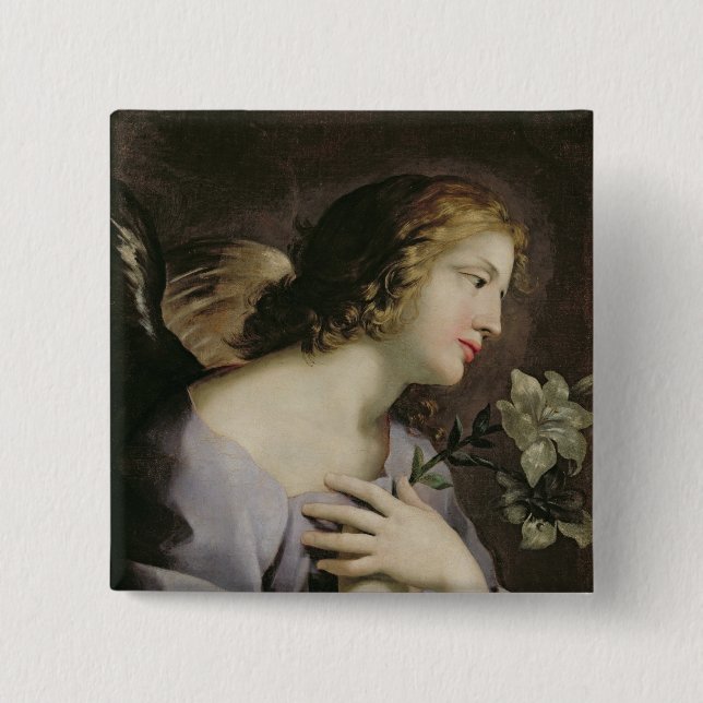Ängeln av annunciationen, c.1650 knapp (Framsida)