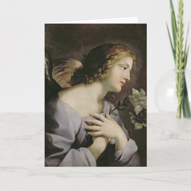 Ängeln av annunciationen, c.1650 kort (Framsida)