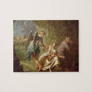 Ängeln av förskoning, c.1746 (olja på kanfas) pussel