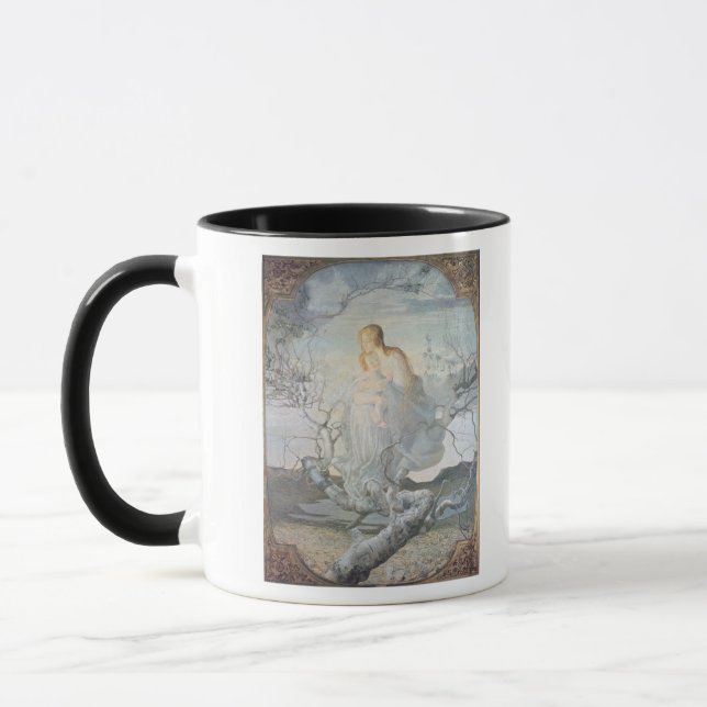 Ängeln av liv, 1894 mugg (Vänster)