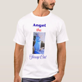 Ängeln den fräcka katten t shirt