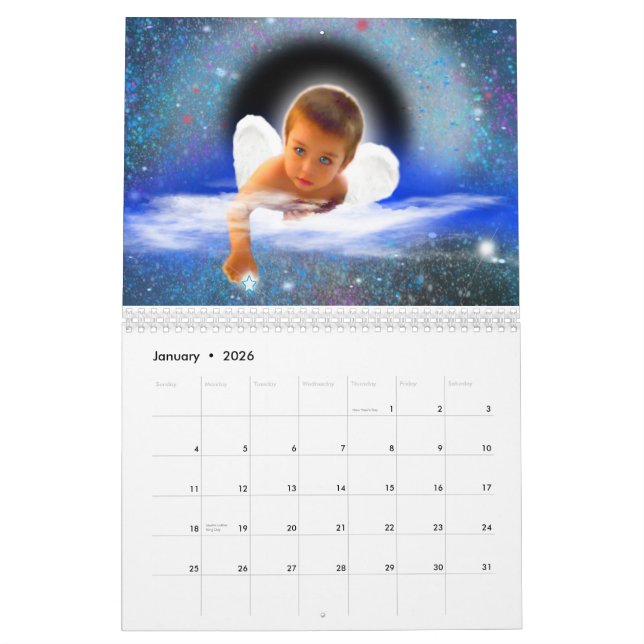 ÄNGELN DRÖMM KALENDER 2 (Jan 2026)