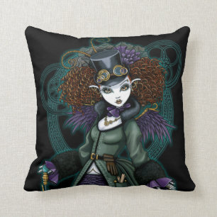 Ängeln för den tempelVictorianSteampunk vampyren Kudde