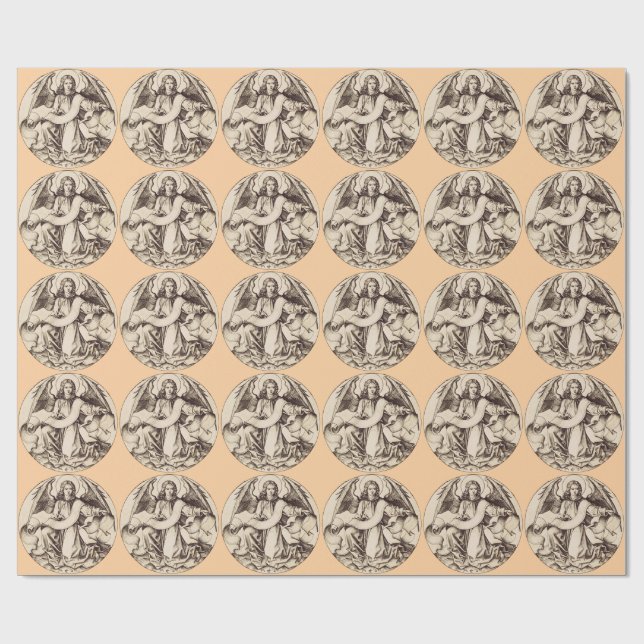 Ängeln från Sankt Matteus - Finsymbolik Presentpapper (Platt)