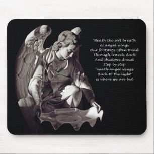 Ängeln påskyndar Mousepad Musmatta