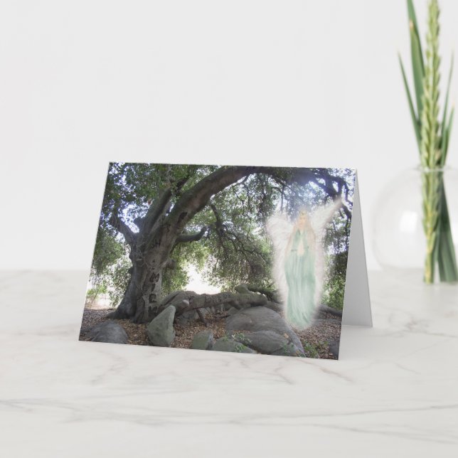 Ängeln tänder kort (Framsida)