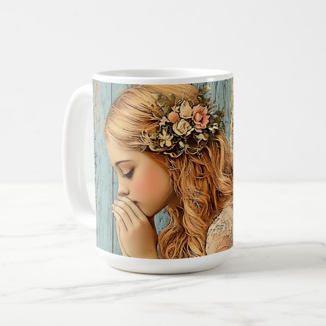 Ängelns ande konst  kaffemugg (Framsida vänster)