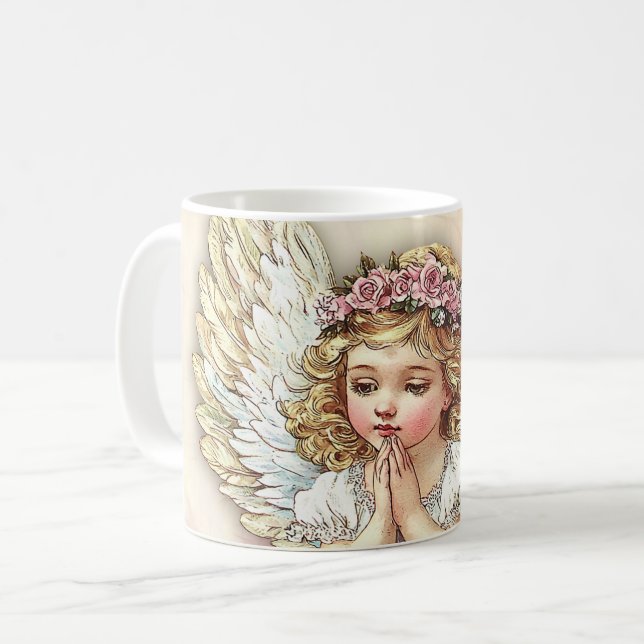 Ängelns ljus inom  kaffemugg (Framsida vänster)