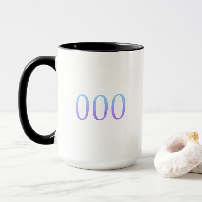 Angelnummer 000 - Oneness Mugg (Med munk)