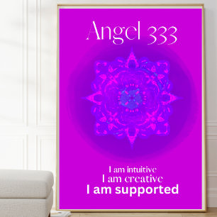 Angelnummer 333 poster