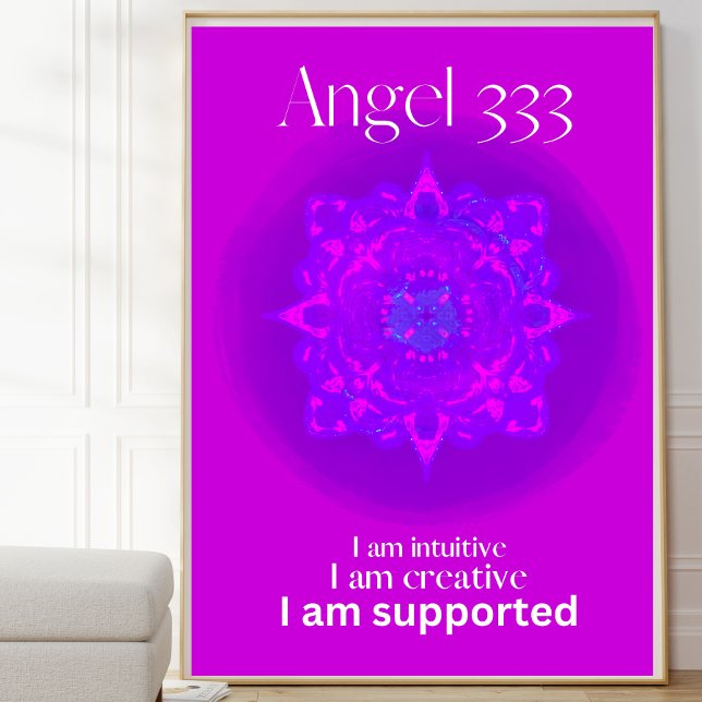 Angelnummer 333 poster (Skapare uppladdad)