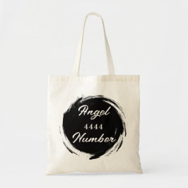 Angelnummer "4444" Dubbla Sided Tote Bag Tygkasse