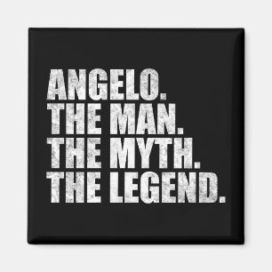 Angelo namn, Angelo Mannen Myten Legenden Magnet