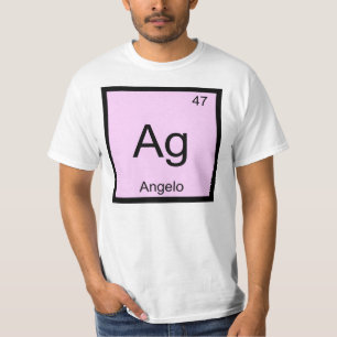 Angelo Namn Kemiskt Element Periodiska Systemet Tee