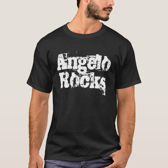 Angelo vaggar manar T-tröja Tee (Framsida)