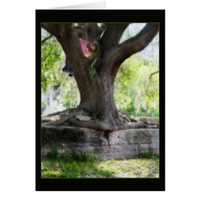 ÄngelOak Hälsningskort (Framsidan)