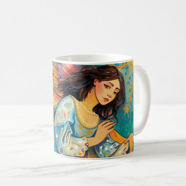 Ängelomfamning  kaffemugg (Framsida höger)