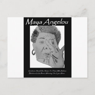 Angelou Citat Välkomsthälsning Vykort