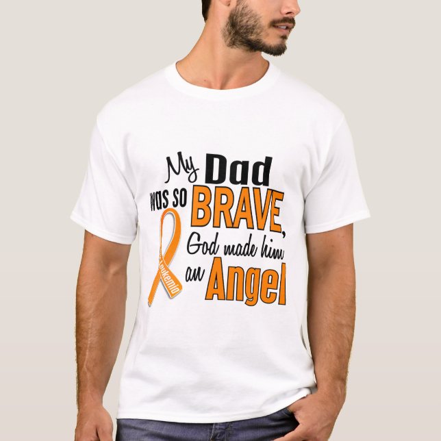 ÄngelpappaLeukemia Tee (Framsida)