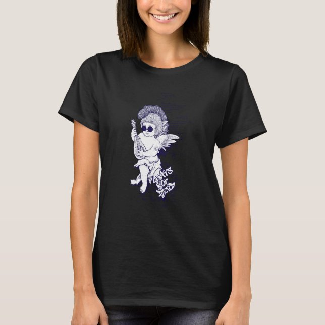 Ängelpunkrockare T Shirt (Framsida)