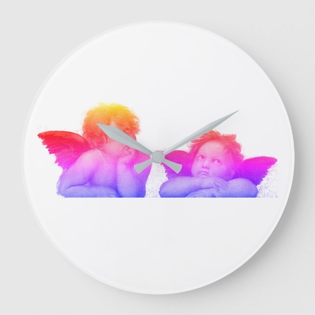 Angels Engel – Madonna Sixtina – Raphael – Raffael Stor Klocka (Framsida)