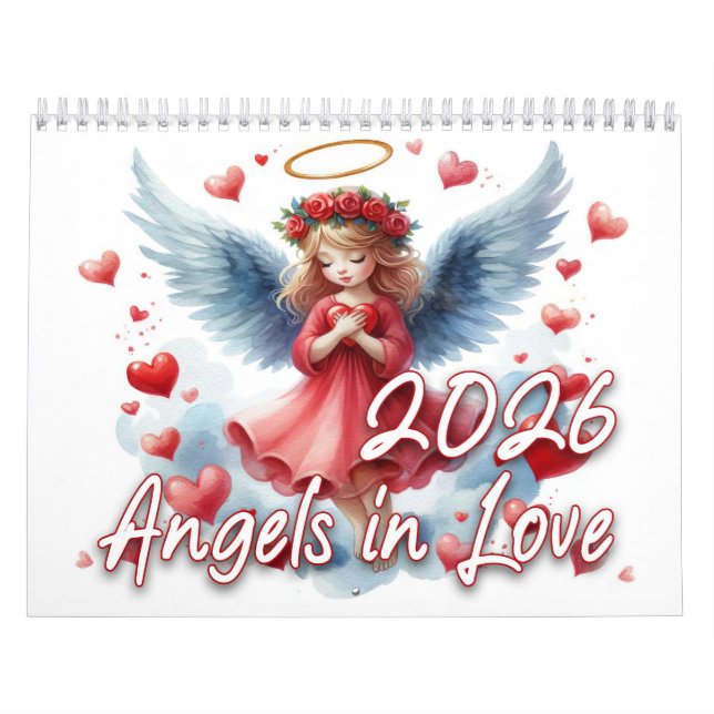 Angels in Love 2026 Kalender (Omslag)