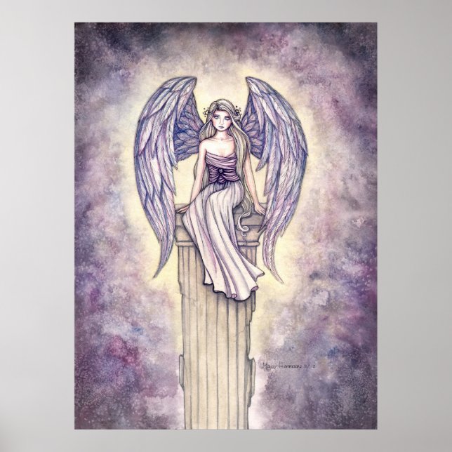 Angel's Perch Affisch av Molly Harrison (Framsidan)